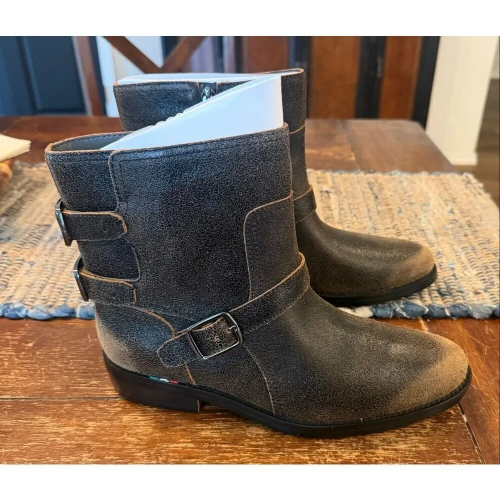 Franco Sarto womens Prina Size 9.5 New, Distressed Leather